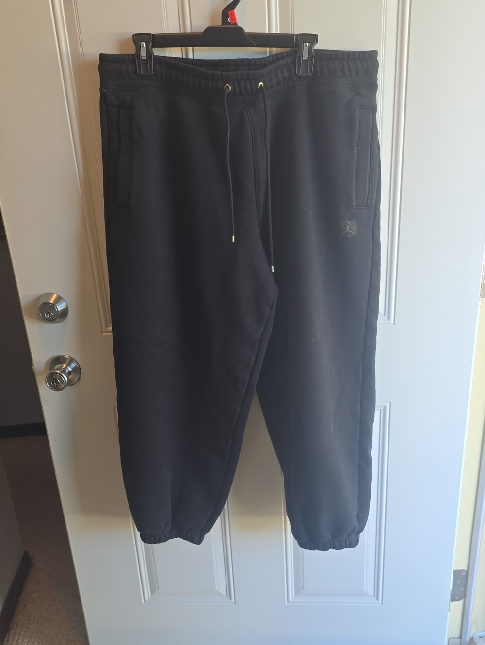 Black Men's Nike Fleece Jogger Sweatpants